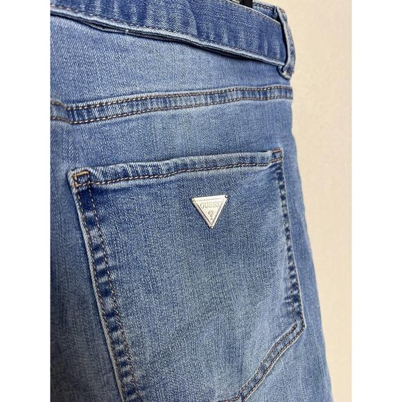 Guess Jeans Women's Skinny Denim Jeans Trousers with Tie Belt Size 30 - Picture 7 of 10